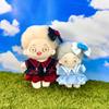 niannyyhouse Plush Doll Clothes Demon Dress with Petticoat Headdress, 10cm-15cm, Stuffed Animals Dress Up Accessories (Blue) view 2