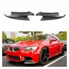 2PCS Carbon Fiber Front Bumper Lip Splitter Spoiler Flap Cupwings Compatible with B MW 08-12 E92 E93 M3 M-sport view 3