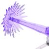 Abaodam Figure Support Stand and Plastic Doll Stand for Action Figures Collectibles with 2 Purple Effect Accessories and Dual Adjustable Holders for Model Display and Decoration view 3