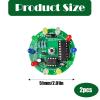 2Pcs Soldering Practice Kit, CD4017 NE555 DIY Lucky Wheel LED Circuit Board Project with Electronic Training Components, Fun STEM Solder Hobby Kit for Beginners and Entry-Level Makers view 2