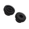 25DP 1.0M 8mm RC Motor Pinion Gear Set, 21T 22T Chrome Molybdenum Steel Motor Gears, Heat Treated Gears for 1/5 1/6 1/7 RC Model Car, Low Noise Durable Replacement view 3