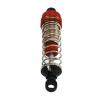 2 Pcs 76mm RC Car Hydraulic Shock Absorber, Aluminum Alloy Oil Shock Damper for SCY 16101 16102 16103 16201 1/16 RC Car, Smooth Riding with Adjustable Preload and Durable Construct (Red) view 3