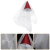 Beaupretty Decorative Sequins Tulle Birthday Party Cone Hat for, Red One Size, Photo Prop and Party Supplies Headwear view 3