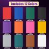 1200 Pack MTG Card Sleeves, Sturdy Matte Trading Card Sleeves with Clear Front & Textured Back, Tear Resistant Card Protectors Sleeve for Trading Cards, MTG, TCG, Sports, Game Cards (12 Colors) view 3