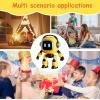 AI Robot Toy  ABS Desktop Size | Intelligent Conversational Companion with Voice Interaction Knowledge Q and A Interactive Games Storytelling | for Educational Learning Office Desk view 4