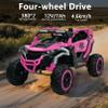 Ride on Models Truck Car 12V Kids Electric Vehicles, Remote Control, Front & Rear Shock Suspension, 2 Seater UTV, Flashlights and a Built-in Music Player, for Age 3-6 Years Old view 2