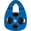 2.38 Al Sides Bearing Pulley - Blue view 1