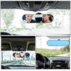 Beaupretty Car Rearview Mirror with Strong Suction Cup, Blue Anti-Glare Glass for Back Seat Observation, Automotive Interior Mirror for Safety and Driver Monitoring view 3