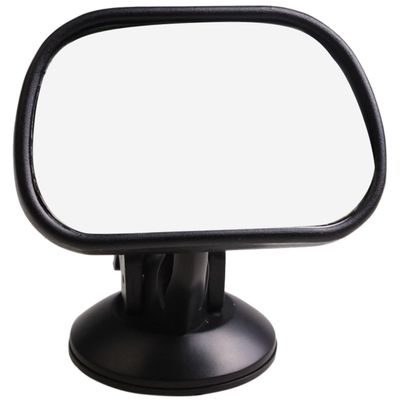 Abaodam Car Mirror for Backseat Suction Cup, Wide-Angle Rearview Mirror Shatterproof Film for Vehicle Interior Observation