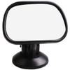 Abaodam Car Mirror for Backseat Suction Cup, Wide-Angle Rearview Mirror Shatterproof Film for Vehicle Interior Observation view 1