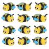 Fun Express 1 1/4" Mini Bee Drug Free Plastic Pull-Back Toys  12 Pieces view 1