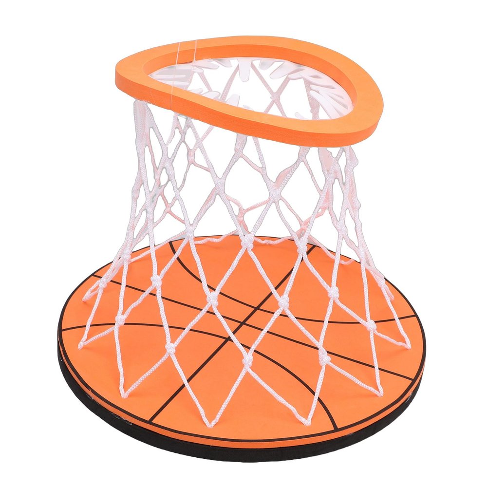 SPYMINNPOO Indoor Basketball Hoop, Ceiling Self Adhesive Soft Hanging Basketball Mini Hoop Toys for Bedroom Office Teens Adults