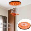SPYMINNPOO Indoor Basketball Hoop, Ceiling Self Adhesive Soft Hanging Basketball Mini Hoop Toys for Bedroom Office Teens Adults view 2