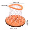 SPYMINNPOO Indoor Basketball Hoop, Ceiling Self Adhesive Soft Hanging Basketball Mini Hoop Toys for Bedroom Office Teens Adults view 3