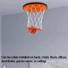 SPYMINNPOO Indoor Basketball Hoop, Ceiling Self Adhesive Soft Hanging Basketball Mini Hoop Toys for Bedroom Office Teens Adults view 4
