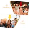 Beaupretty 4Pcs Arrow Headband Party Hair Hoop Set for Women and, Red and Yellow Arrow-Shaped Headwear Decor for Birthday, Photo Booth, and Festival Dress Up view 3