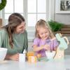 Fun Express 9 1/2" Pretend Play Wood Mixer Kitchen Play Set - 11 Pieces view 3