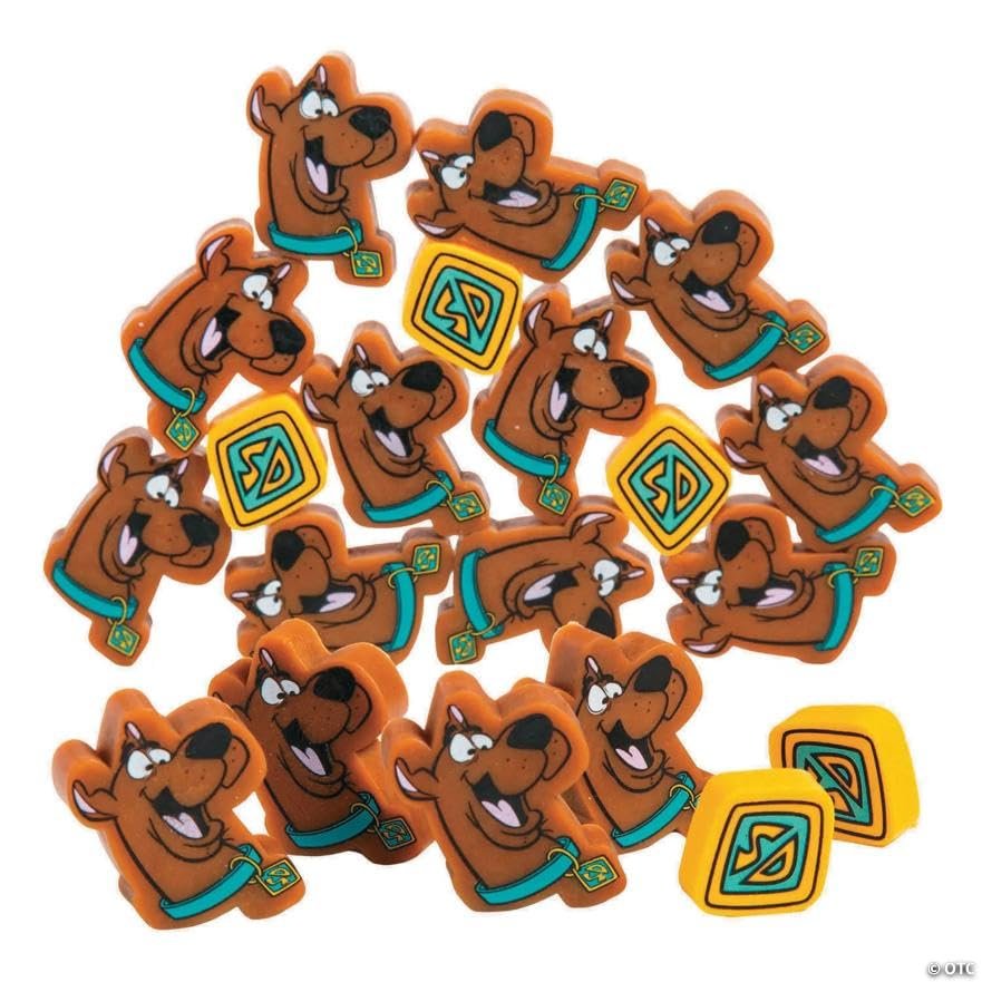 Fun Express 1"  1 1/2" Scooby-Doo Vinyl Stacking Game  20 Pieces