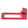 1/10 RC Servo Mount Low Center for Phoenix F10 VP, Aluminum Alloy 4 Link Adapter, Precise Control Upgrade with Enhanced Durability, Optimized Design for Improved Stability and High (Red) view 3