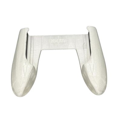 Ergonomic Game Console Handle for RG477V Game Console 3D Printed PLA+ Improving Comfort Holding Grip Ideal for Playing Fighting,Action and Other Games (Translucent White)