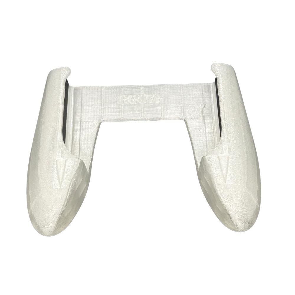 Ergonomic Game Console Handle for RG477V Game Console 3D Printed PLA+ Improving Comfort Holding Grip Ideal for Playing Fighting,Action and Other Games (Translucent White)