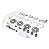 SAMNACXK RC Car Parts Compatible with ROVAN for ROFUN RF5 F5 MCD XS5 1/5 RC Car Upgrade Parts Accessories Four Wheel Hydraulic Disc Brake Set view 2