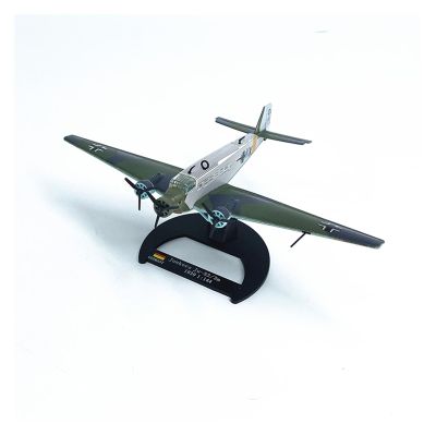 Diecast 1:144 for German Junkers JU-52 Large Transport Aircraft Alloy Model Toy Collection Gift Hobby Playgame Kit