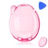 Fukaisu Protective Cover Case for Handheld Electronic Pet Devices, Shockproof Hard PC Cover Portable Transparent Storage Case Essential Accessories for Virtual Pet Game (Pink) view 1