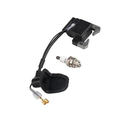 Fit for 43cc 47cc 49cc 2 Stroke Engine Part with Spark Plug(Spark Plug Coilblack)