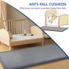 Huloo Sleep 2" Thick Play Mat for Babies Toddlers, Dark Gray, 28"x72" view 3