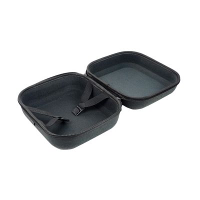 Luwecf EVA Hard Carrying Case Black Waterproof Multifunctional Gifts Double Zipper Closure Accessories Hardshell Storage Case