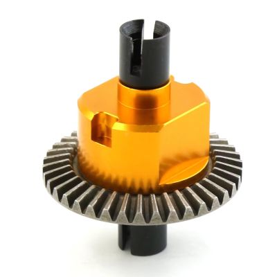 RC Toys For Hsp 94106 94107 94108 94111 94122 94123 94166 94177 94188 1/10 Metal Differential 02024 RC Car Upgrade Parts(Yellow)