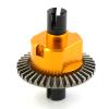 RC Toys For Hsp 94106 94107 94108 94111 94122 94123 94166 94177 94188 1/10 Metal Differential 02024 RC Car Upgrade Parts(Yellow) view 1