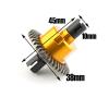 RC Toys For Hsp 94106 94107 94108 94111 94122 94123 94166 94177 94188 1/10 Metal Differential 02024 RC Car Upgrade Parts(Yellow) view 2