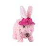 LZHuay Easy to Use Walking Talking Electric Plush Rabbits for Toddler Portable Plaything Travel Ready Safe Plush view 1