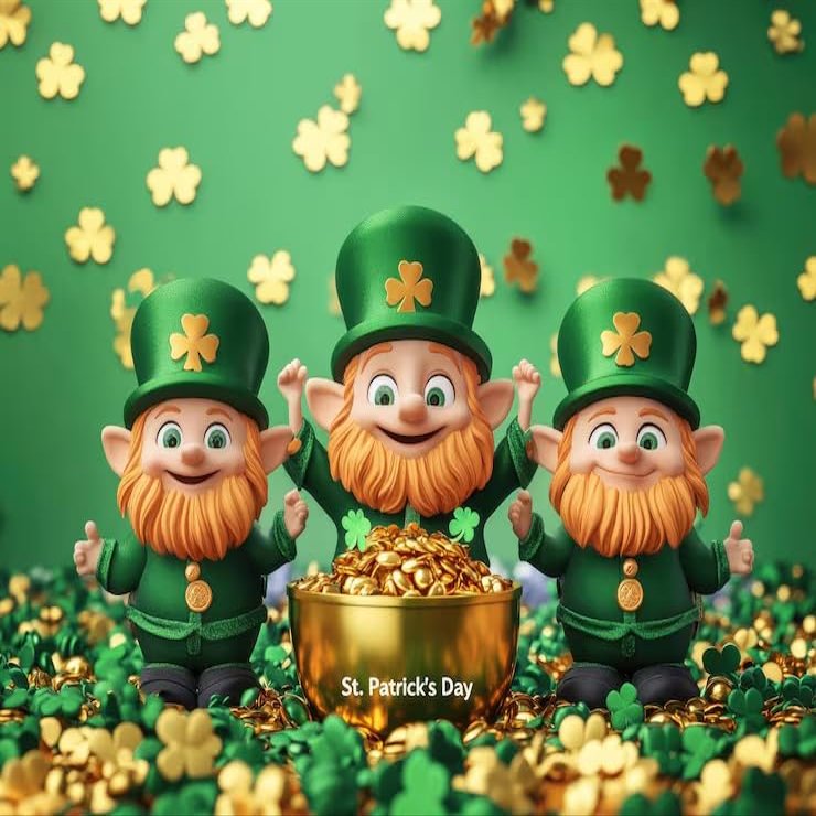 1000 Piece Jigsaw Puzzle St Patricks Day Festive Holiday Puzzle Friend Best Gift for Holiday
