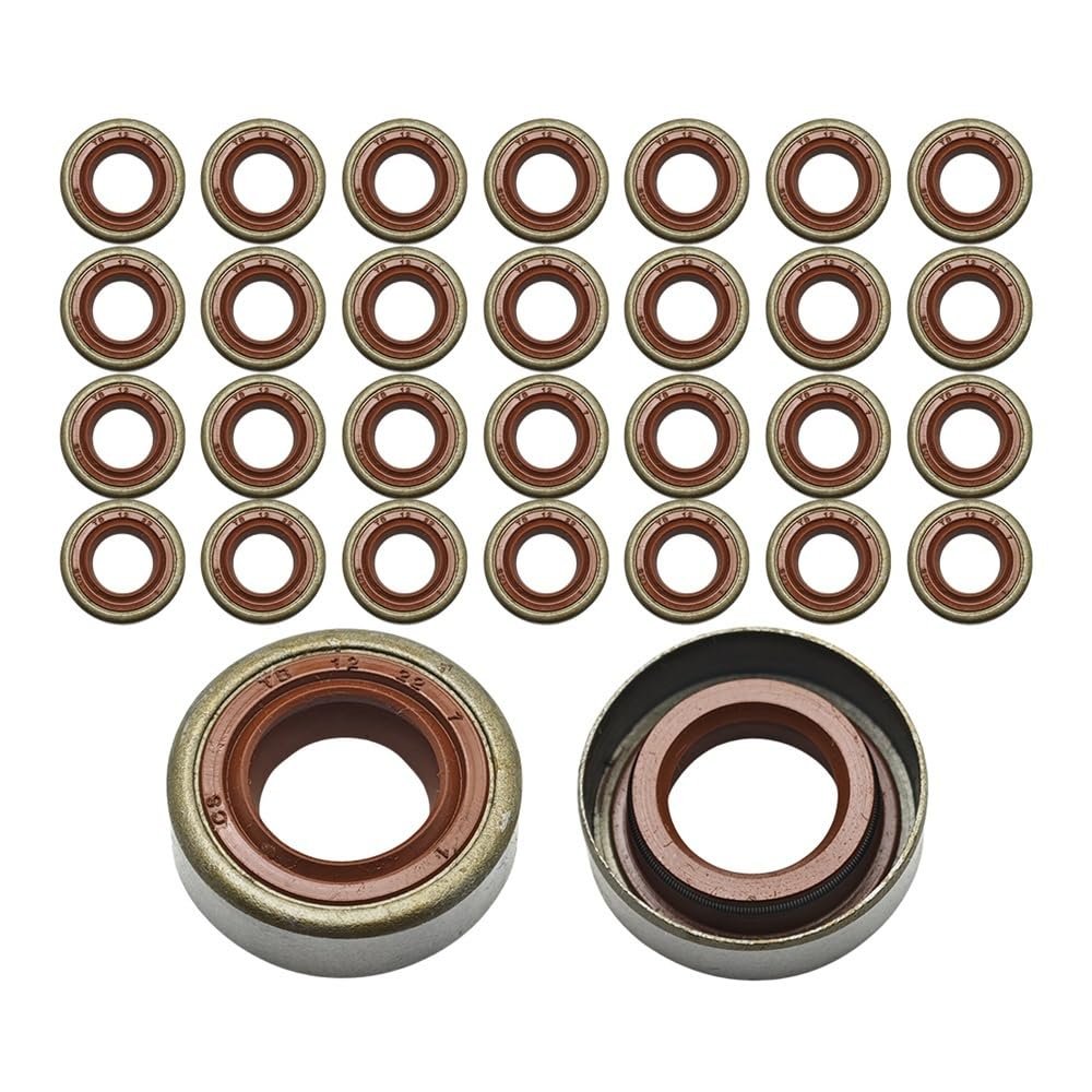 BEIMLGPS 30pcs Oil Seal Compatible with FS80 FS85 FS90 FS120 FS200 FS250 FS300 FS380 FS400 FS450 FS480 HS81 HS81R HS81RC HS81T