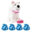 VOQGHTU Realistic Robot Puppy,Interactive Robot Dog That Acts Like a Real Dog,Robotic Dogs for Adults Realistic,Walking Puppy Toy,with Touch Sensing, Voice Mimic Sounds, Leash Remote (West Highlands) view 1