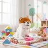 VOQGHTU Realistic Robot Puppy,Interactive Robot Dog That Acts Like a Real Dog,Robotic Dogs for Adults Realistic,Walking Puppy Toy,with Touch Sensing, Voice Mimic Sounds, Leash Remote (West Highlands) view 2