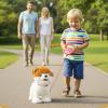 VOQGHTU Realistic Robot Puppy,Interactive Robot Dog That Acts Like a Real Dog,Robotic Dogs for Adults Realistic,Walking Puppy Toy,with Touch Sensing, Voice Mimic Sounds, Leash Remote (West Highlands) view 4