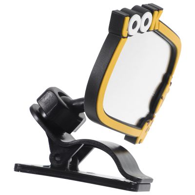 Abaodam Car Mirror Rear Facing Clip-on for Car Visor, Safety Observation Mirror with Shatterproof Design for Rear Seat Monitoring