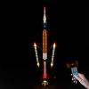 BrickSoul Advanced RC Light Kit for 42221 NASA Artemis Space Launch System Rocket Building Set | Upgraded Wireless ON/Off & Dimming & Zonal Lighting with Hidden Cable Tech(42221 Set NOT Included) view 1
