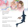 banapoy Mosasaurus Dinosaur Toy, Hand Painted Ocean Animal Model Figurine, Premium Plastic Educational Kids Toys with Movable Jaw, for Birthday Gifts Party Favors view 3