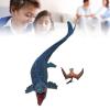 banapoy Mosasaurus Dinosaur Toy, Hand Painted Ocean Animal Model Figurine, Premium Plastic Educational Kids Toys with Movable Jaw, for Birthday Gifts Party Favors view 4