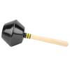 2Pcs Sand Hammer Instrument, Percussion Shaker Orff Preschool Toy, Professional Aluminum Sand Hammer with Solid Wood Grip, Safe and Durable Musical Toy for Children's Performance a (Black) view 4