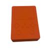 Magnetic Lid Storage Case for RG477V Handheld Game Console 3D Printing Solid Durable Anti-scratches Protective Box Accessories with Screen Flocked Pad (Orange) view 1