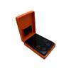Magnetic Lid Storage Case for RG477V Handheld Game Console 3D Printing Solid Durable Anti-scratches Protective Box Accessories with Screen Flocked Pad (Translucent Blue) view 3