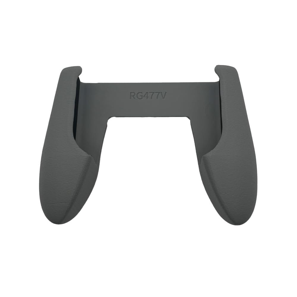 Ergonomic Game Console Handle for RG477V Game Console 3D Printed PLA+ Improving Comfort Holding Grip Ideal for Playing Fighting,Action and Other Games (Gray)