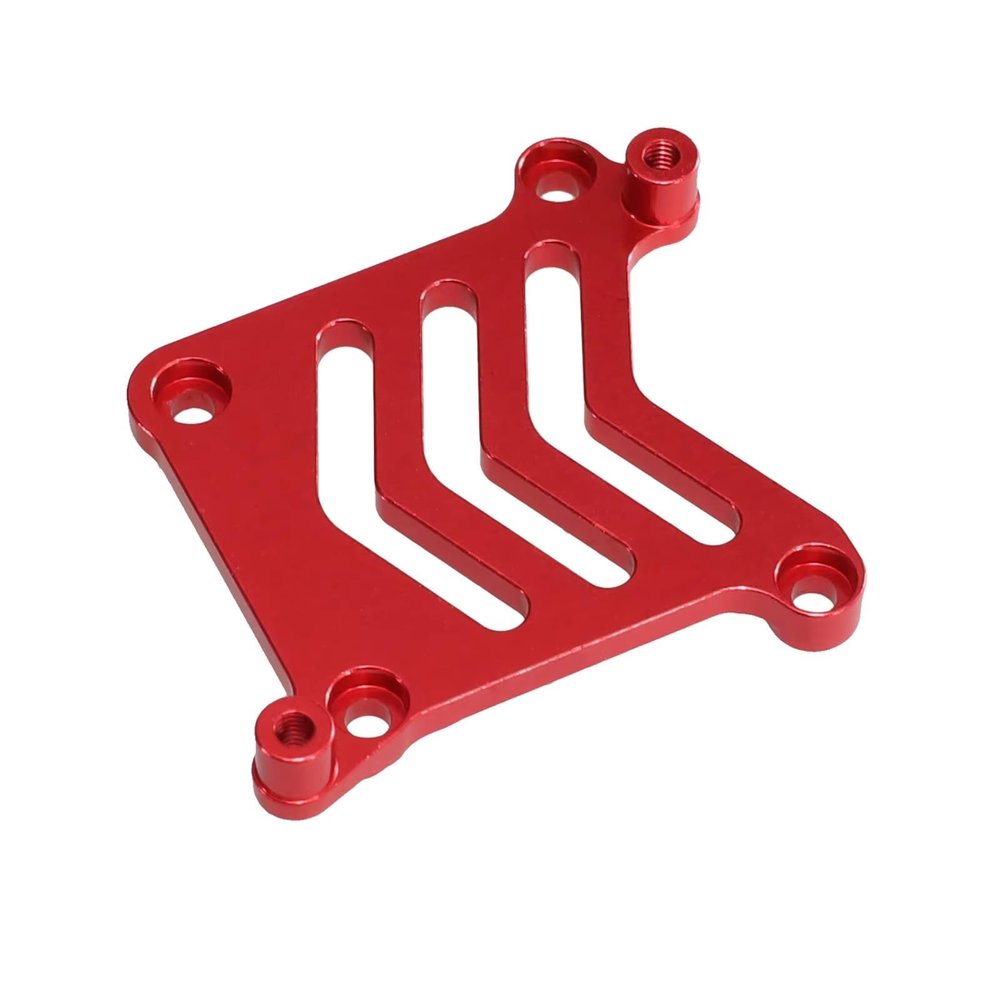 RC Toys For Mjx For Hyper Go 16207 16208 16209 16210 H6V3 M162 M163 1/16 Remote Control Car Metal Upgrade Accessories Servo Base(Red)