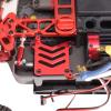 RC Toys For Mjx For Hyper Go 16207 16208 16209 16210 H6V3 M162 M163 1/16 Remote Control Car Metal Upgrade Accessories Servo Base(Red) view 2